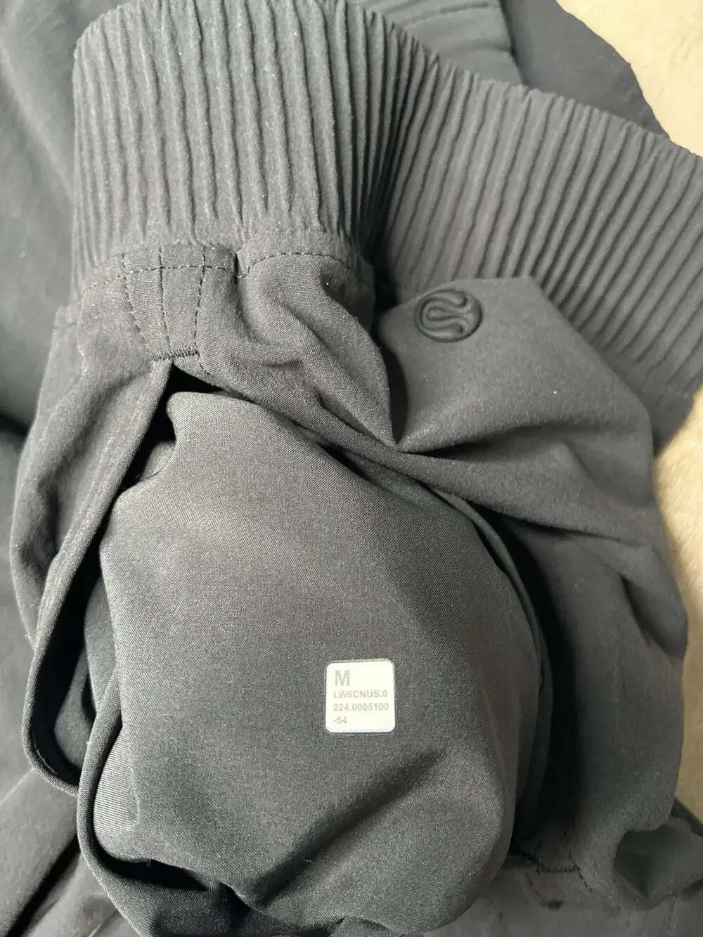 Lululemon Stretch Woven Wide-Leg High-Rise Cropped Pants Black Size Medium
